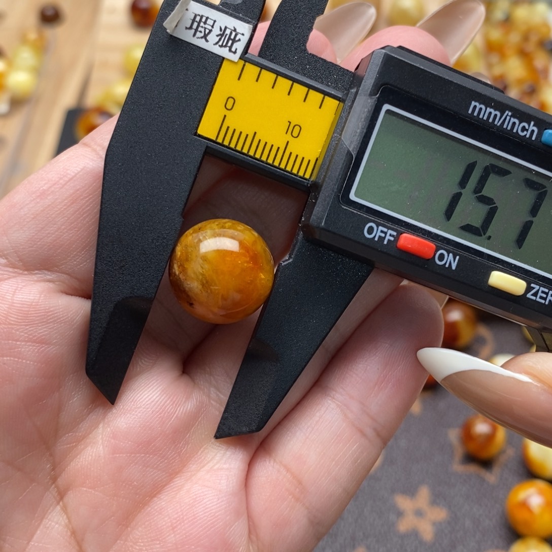 琥珀未镶嵌珠宝奇石蜜蜡1273