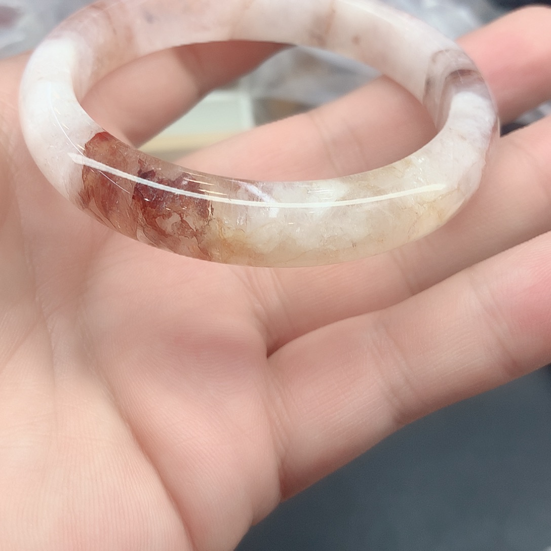 水晶手镯未镶嵌77（5859）瑕疵