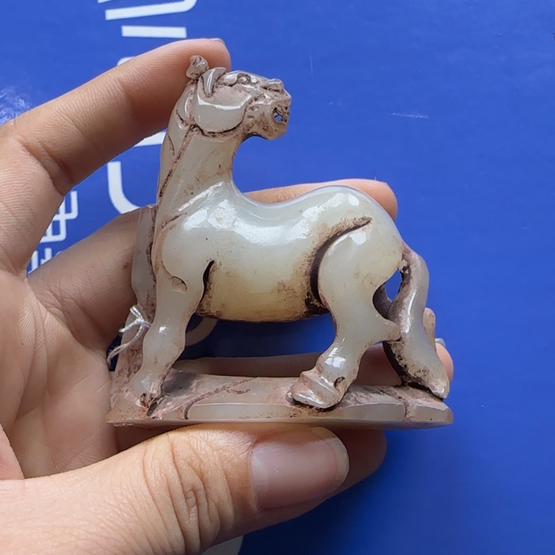 和田玉未镶嵌把件力**?