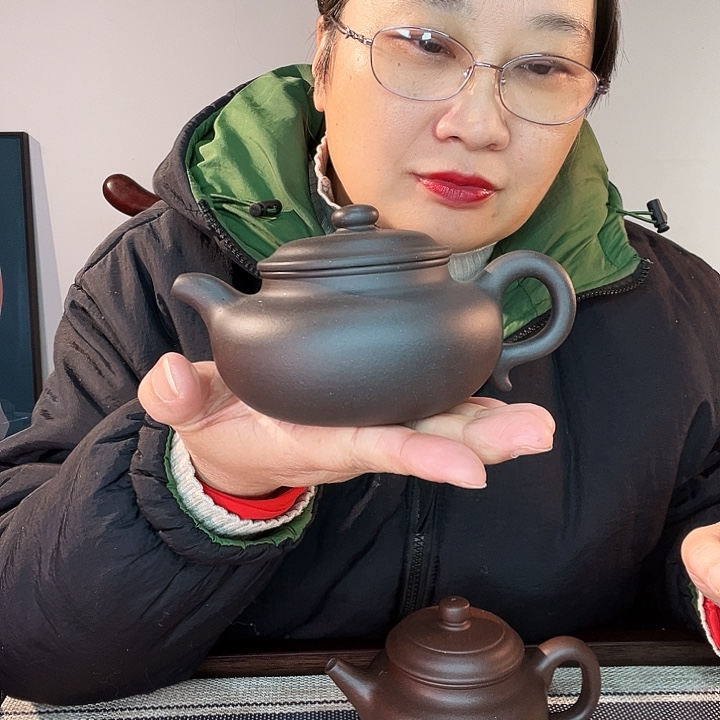 紫泥茶壶作品欣赏