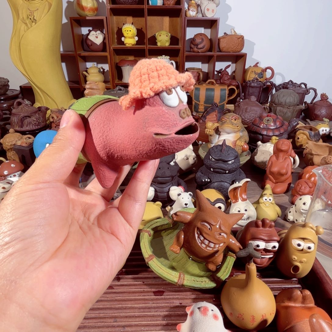 紫砂茶壶纯手工制作过程非常