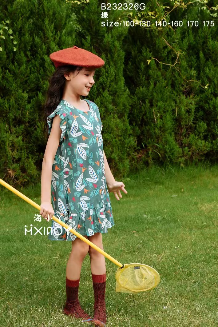 海小丫夏款家居服套装-碎花232326