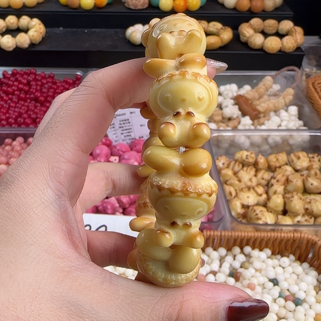 手串菩提根/象牙果全品牙果卡27美乐蒂1串