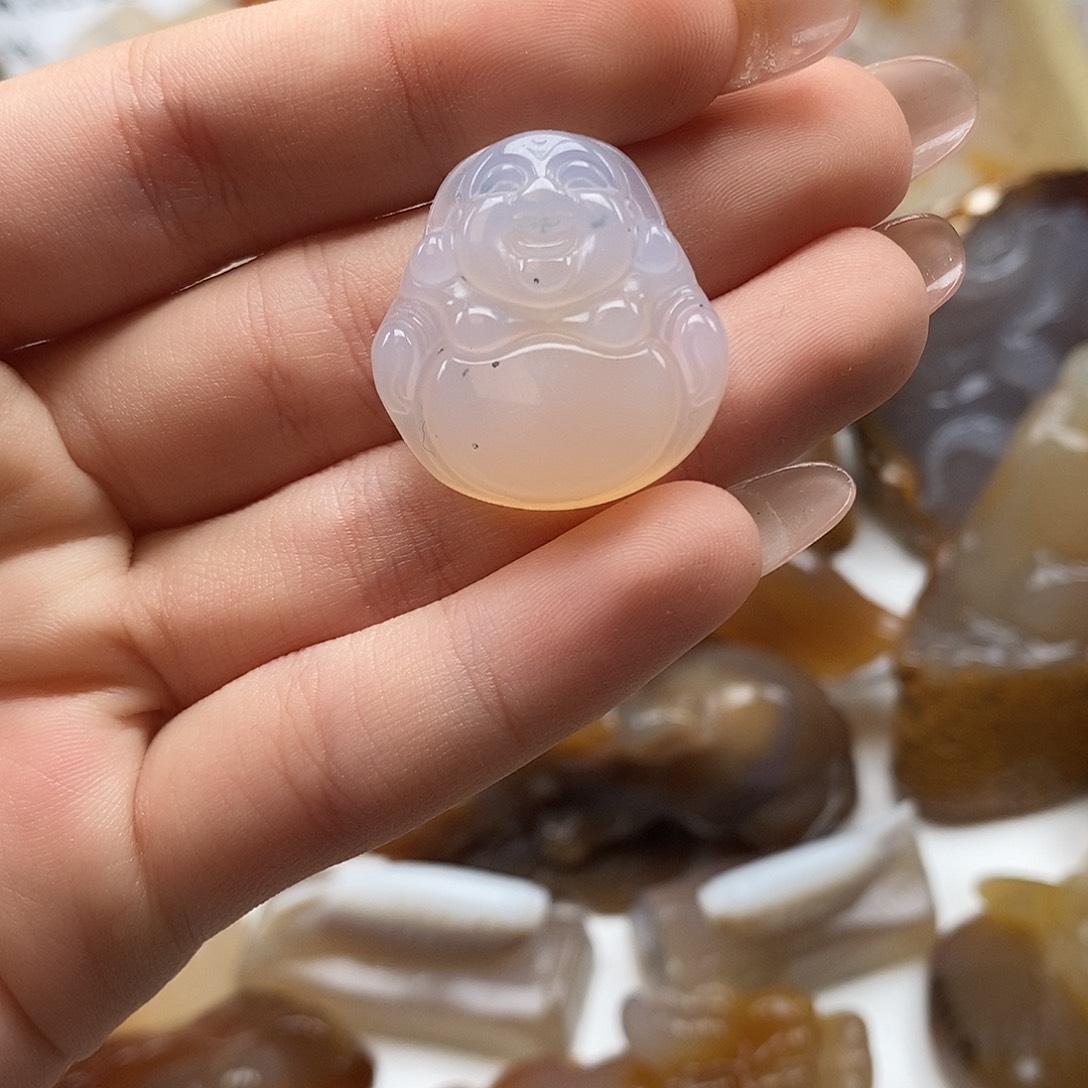 玛瑙/玉髓未镶嵌颈饰
