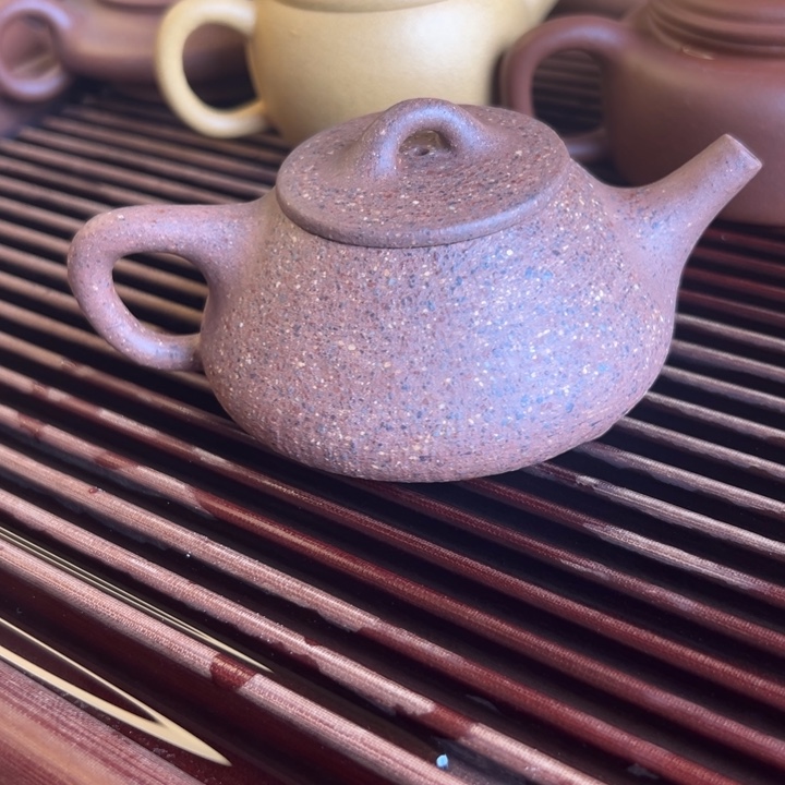 茶案紫砂粗砂平盖160cc