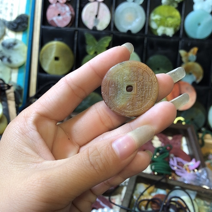 未镶嵌岫玉岫玉挂件