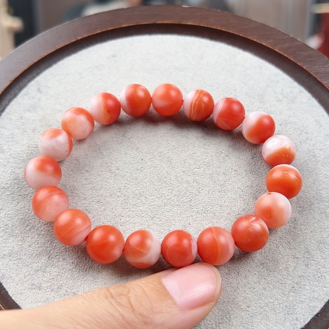 南红玛瑙手串未镶嵌