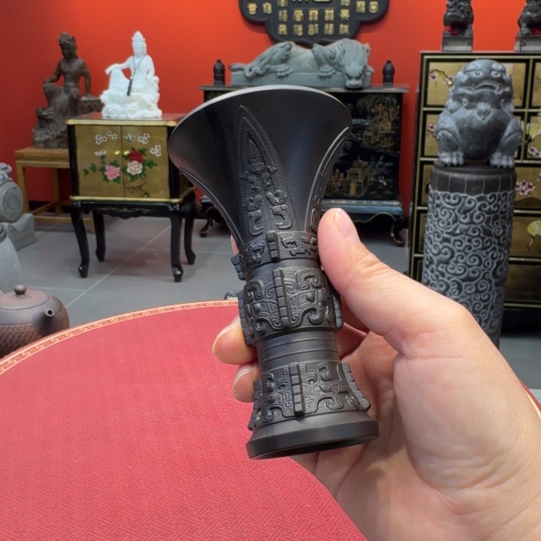 石材晋錾石雕手工雕刻摆件