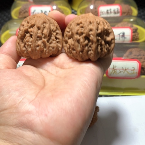 吊坠文玩核桃平谷凹底