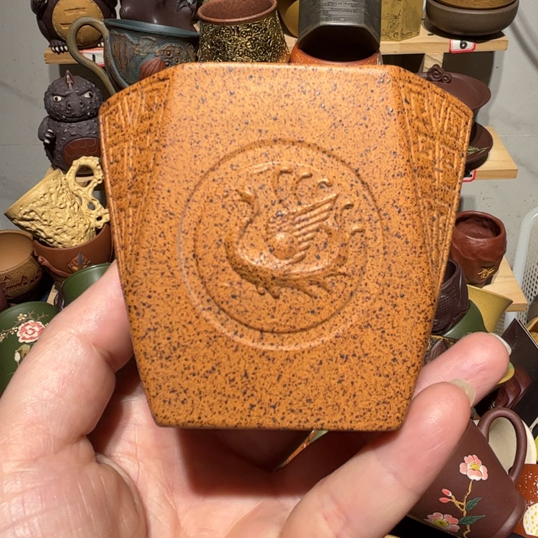 紫砂茶杯宜兴紫砂主人杯