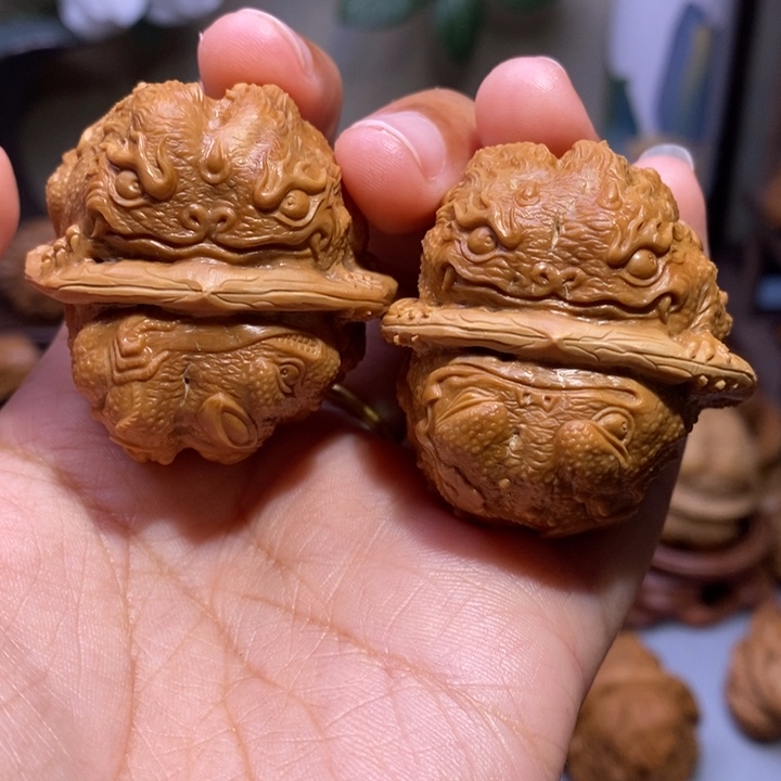 【闪购商品】核桃手串/手链囍*金蟾貔貅