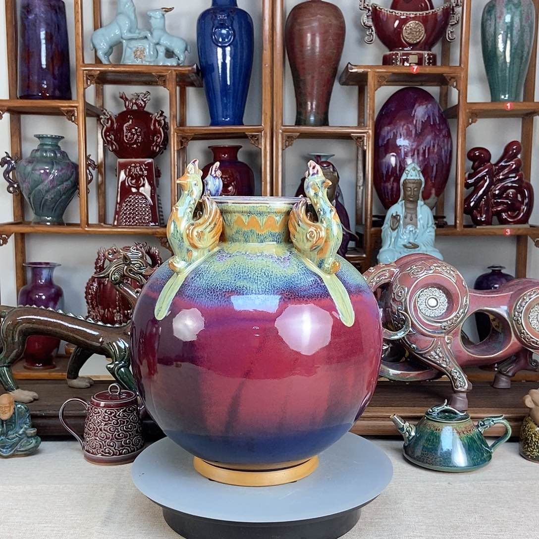 摆件五大名窑钧瓷021