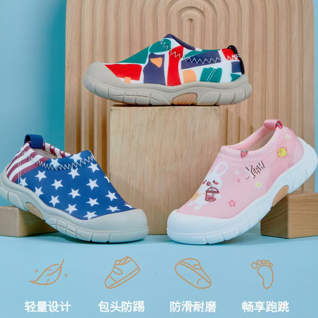 足圣小童童鞋春秋宝宝低帮儿童鞋透气防滑1-6岁男女童软底可室内