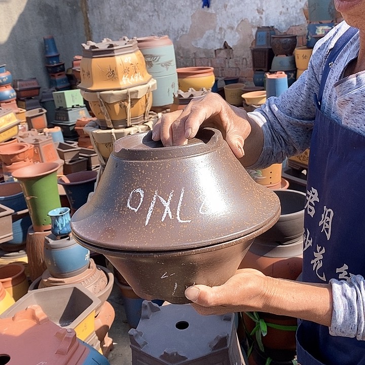 紫砂花盆紫砂花盆