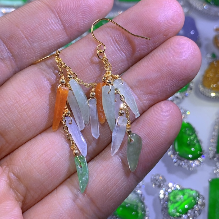 【闪购商品】翡翠挂件合金天然翡翠