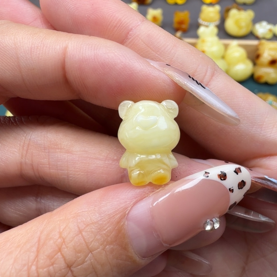 琥珀未镶嵌裸石蜜蜡