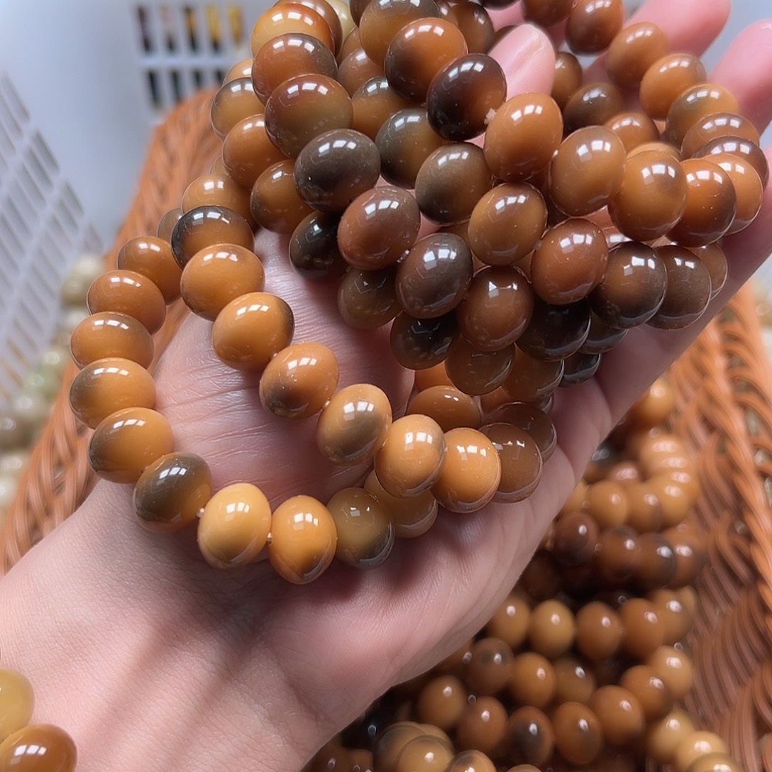 菩提根/象牙果手串5条13尺寸虎破算盘