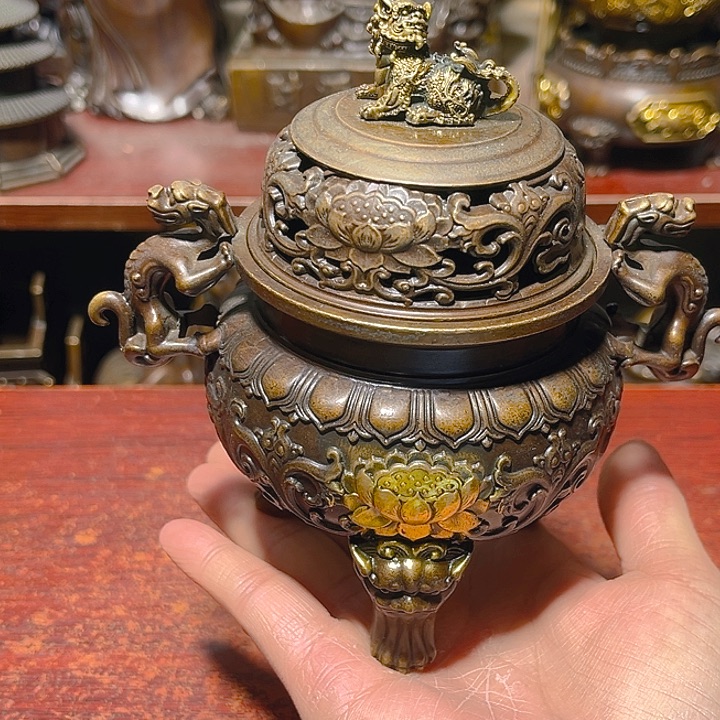 高端精美铜器摆件