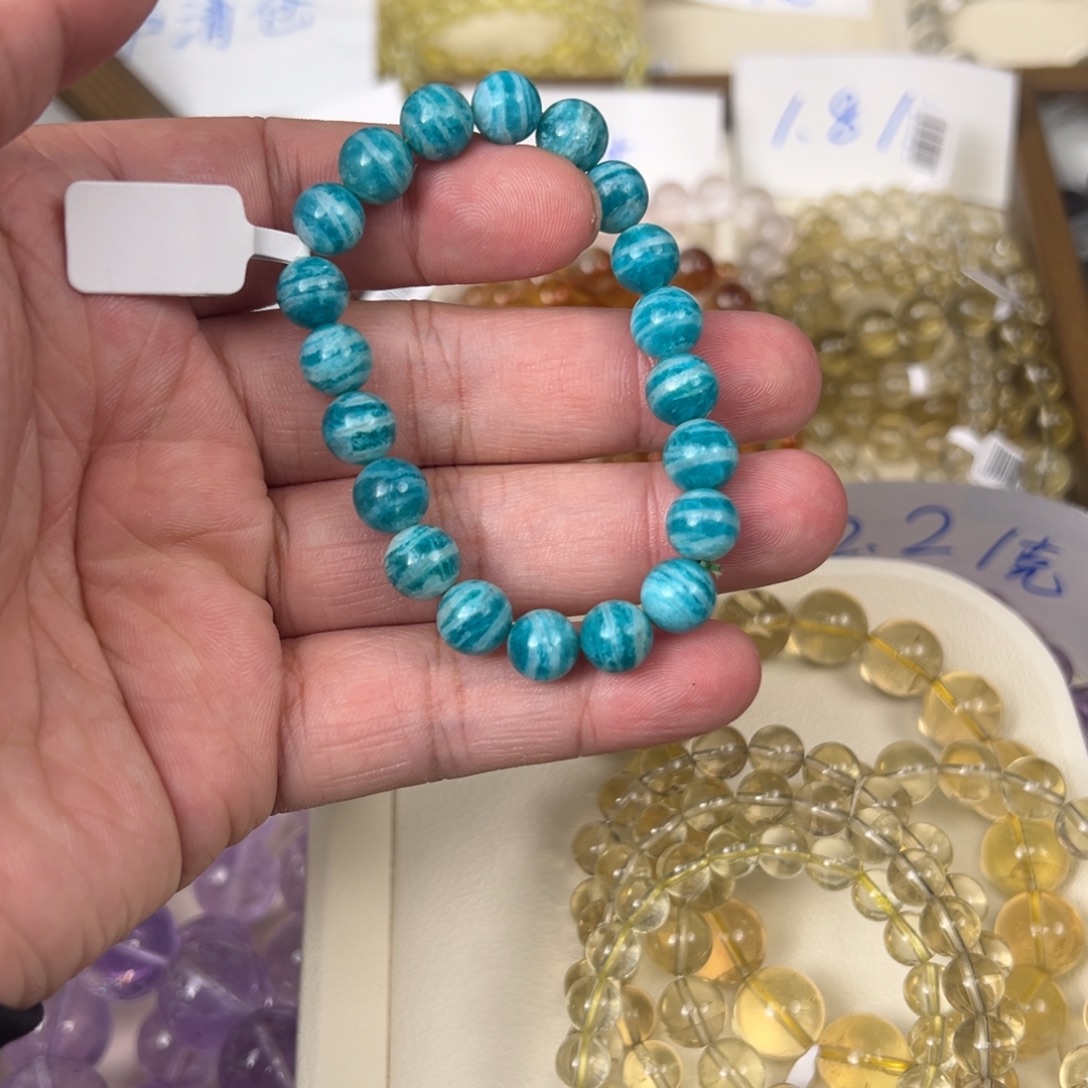 烟晶未镶嵌手链天河手串