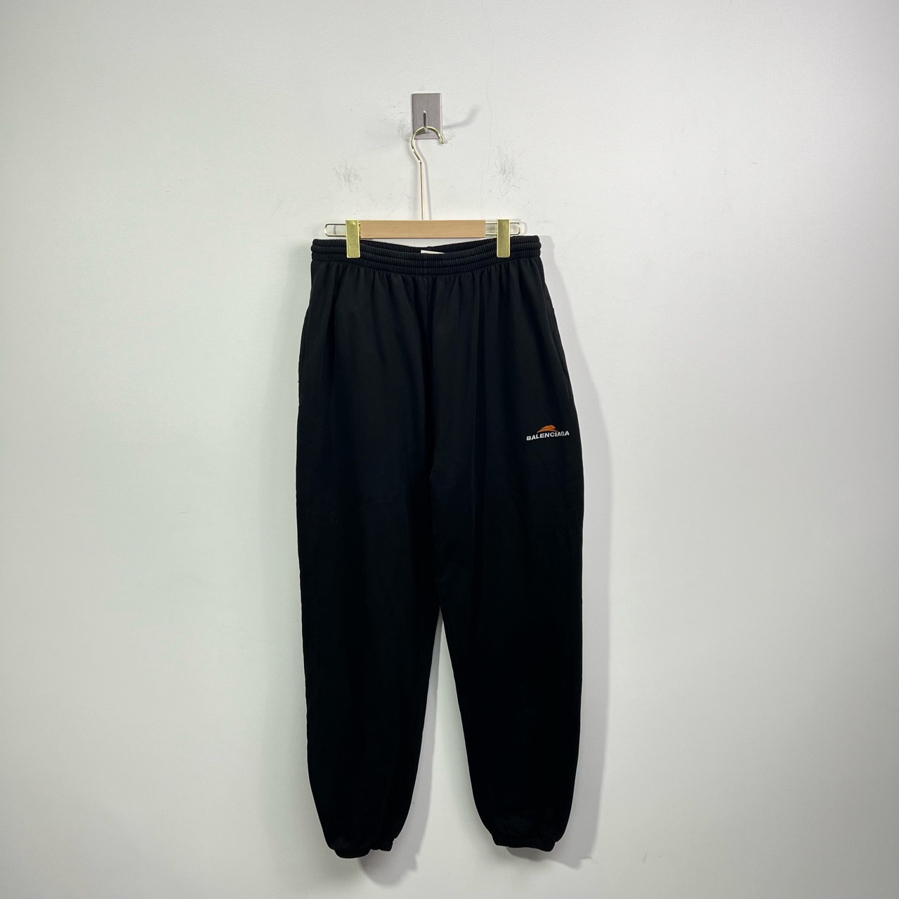 BALENCIAGA/巴黎世家 SS22 虎年限定刺绣束脚卫裤 99新 s码 #3532