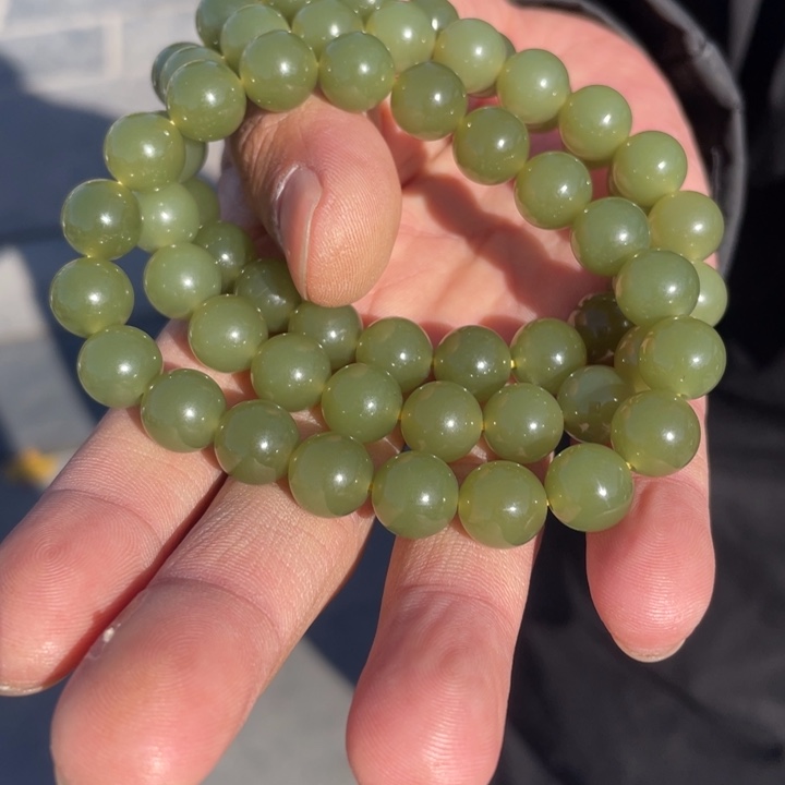 和田玉未镶嵌颈饰多样性发货，发其一