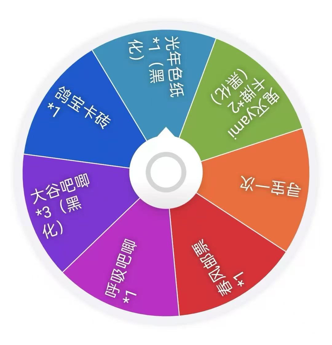 鬼灭之刃x六/七分之一邮票x吧唧x色纸（黑化版）混池大转盘盲盒