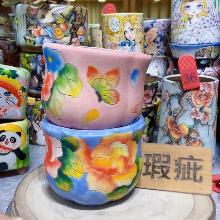 景德镇艺术手绘作品