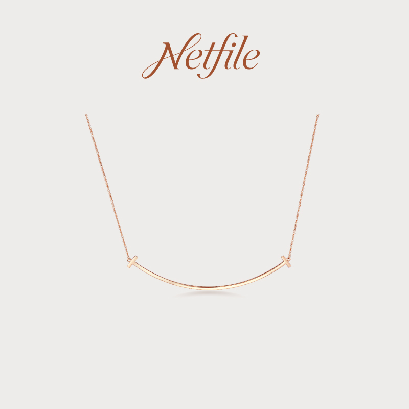 合金项链 Netfile【大微笑项链】NF510X006