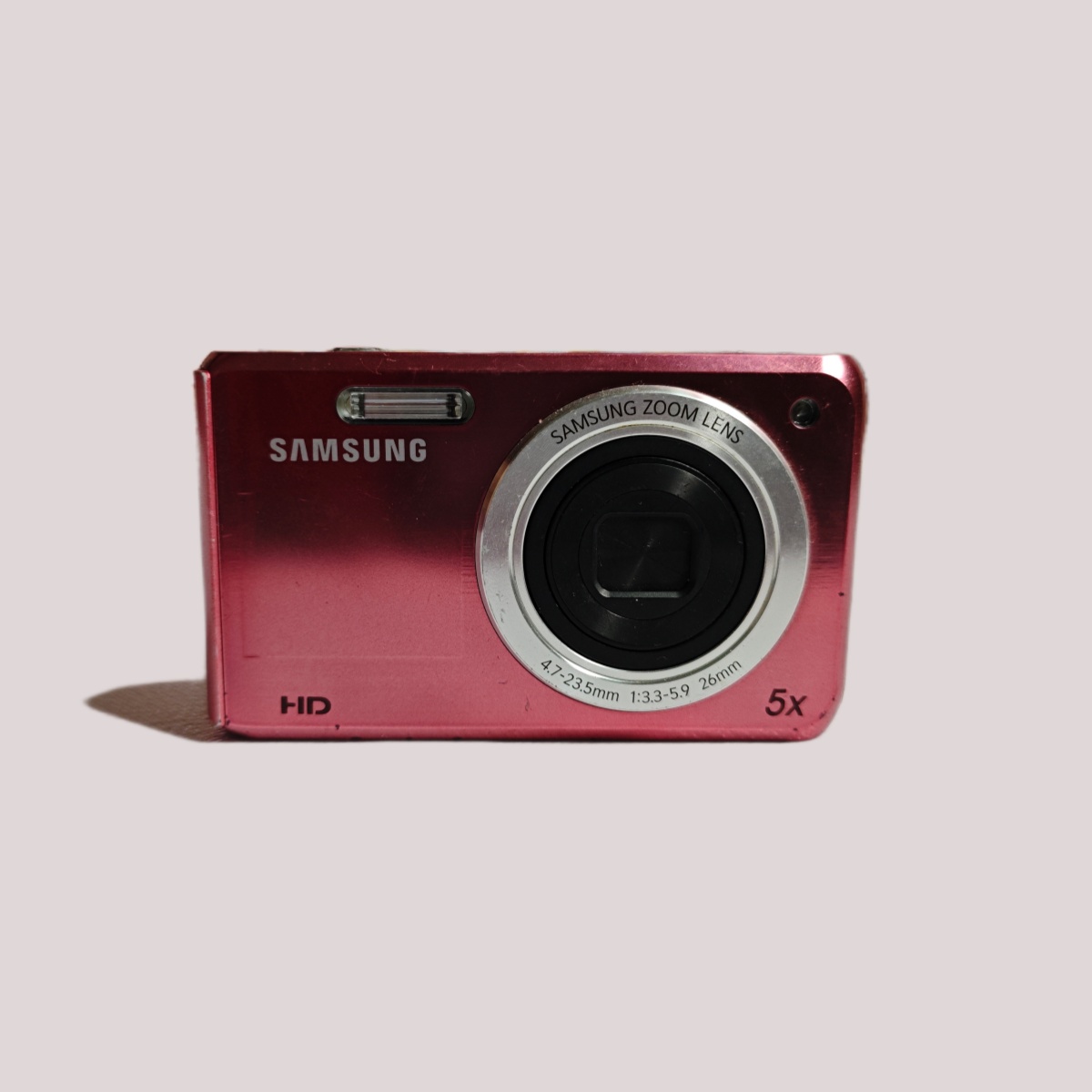 9新 Samsung/三星 DV100 5倍光学变焦1610万像素 双屏可自拍 粉色