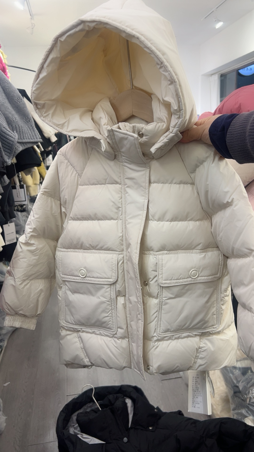 女童时尚休闲中长款外套