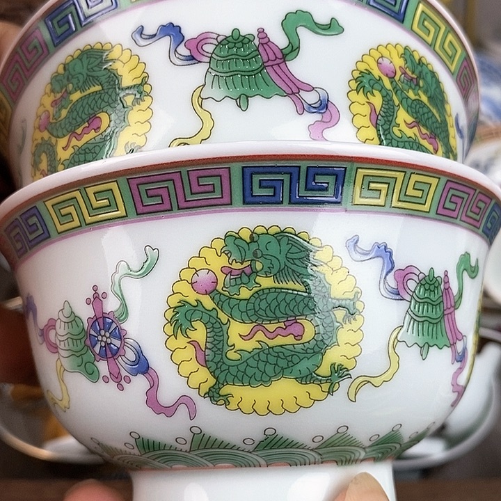 景德镇陶瓷藏式茶碗