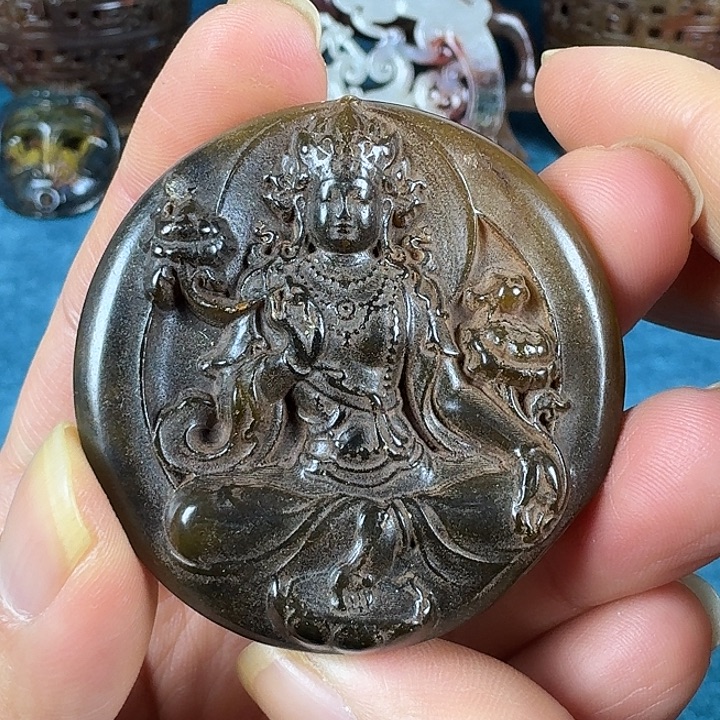 和田玉（糖玉）未镶嵌挂件