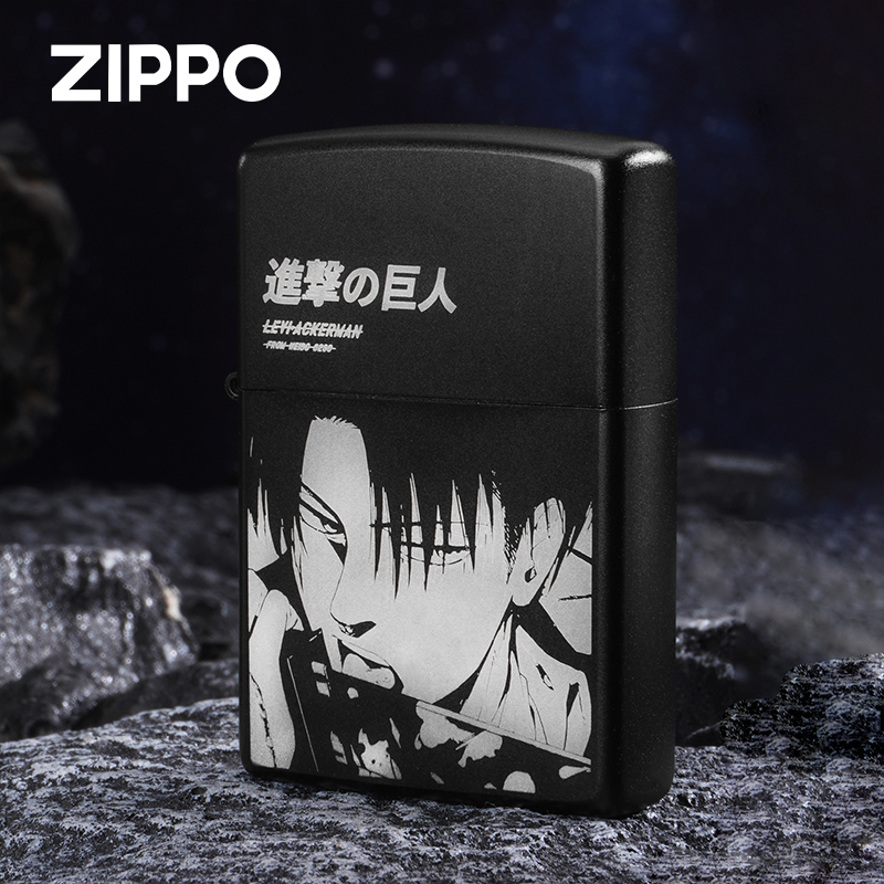 zippo/之宝正品新款进击的巨人送男友新年礼物动漫原装防风打火机