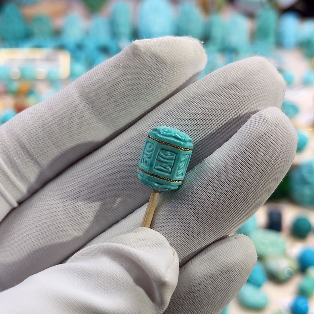 绿松石珠宝奇石未镶嵌