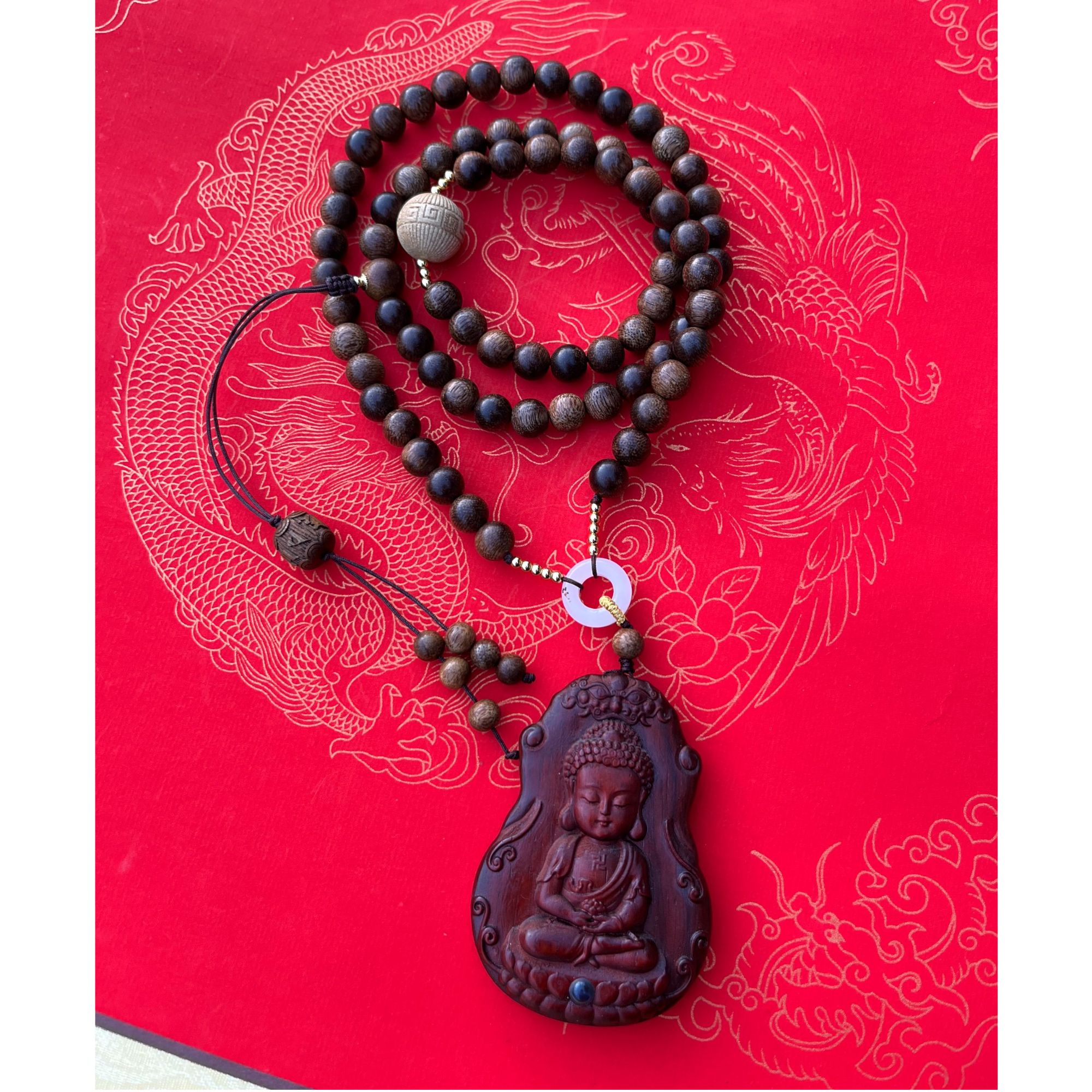 【杨总珍藏】R9H1960 檀香月色宝宝佛（多样性发货）