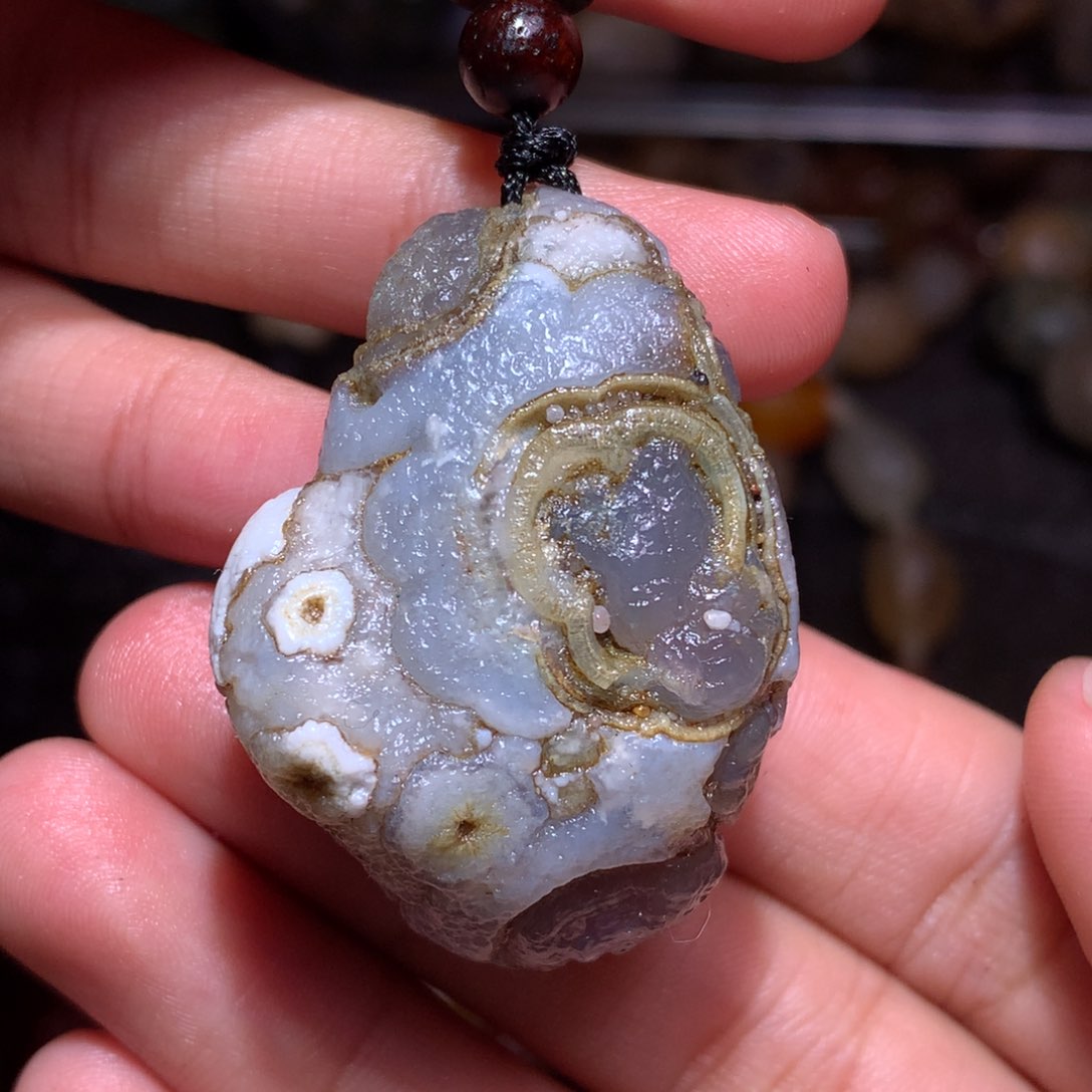 未镶嵌玛瑙/玉髓珠宝半成品