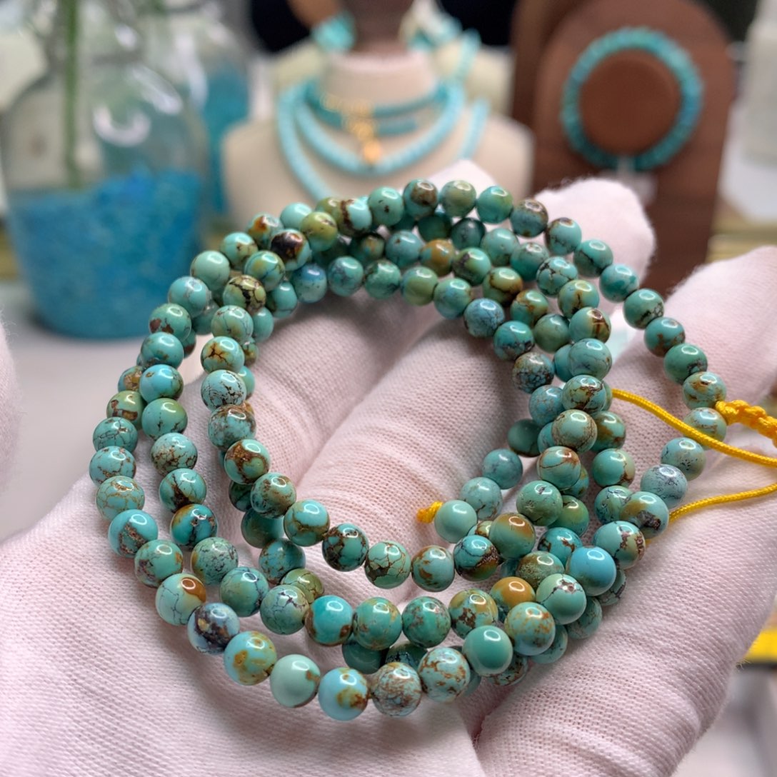 绿松石未镶嵌饰品