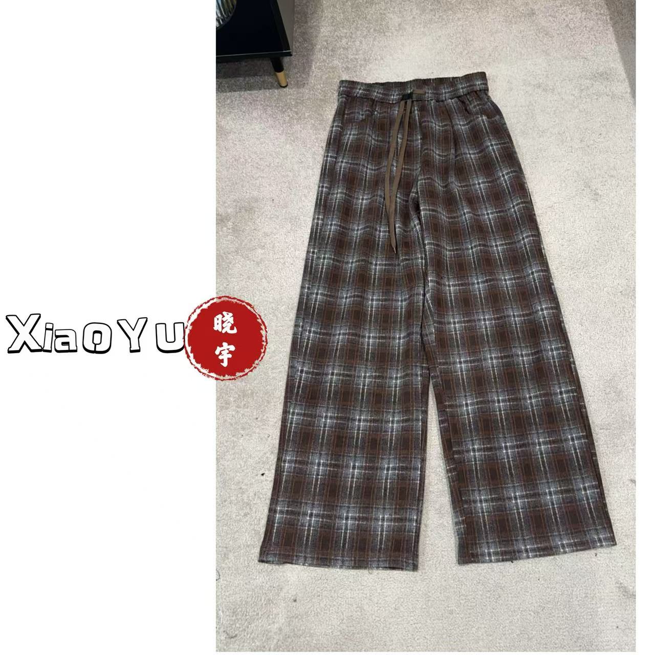 加厚【完美的格子裤】羊/绒 MX 6536【NO退换】