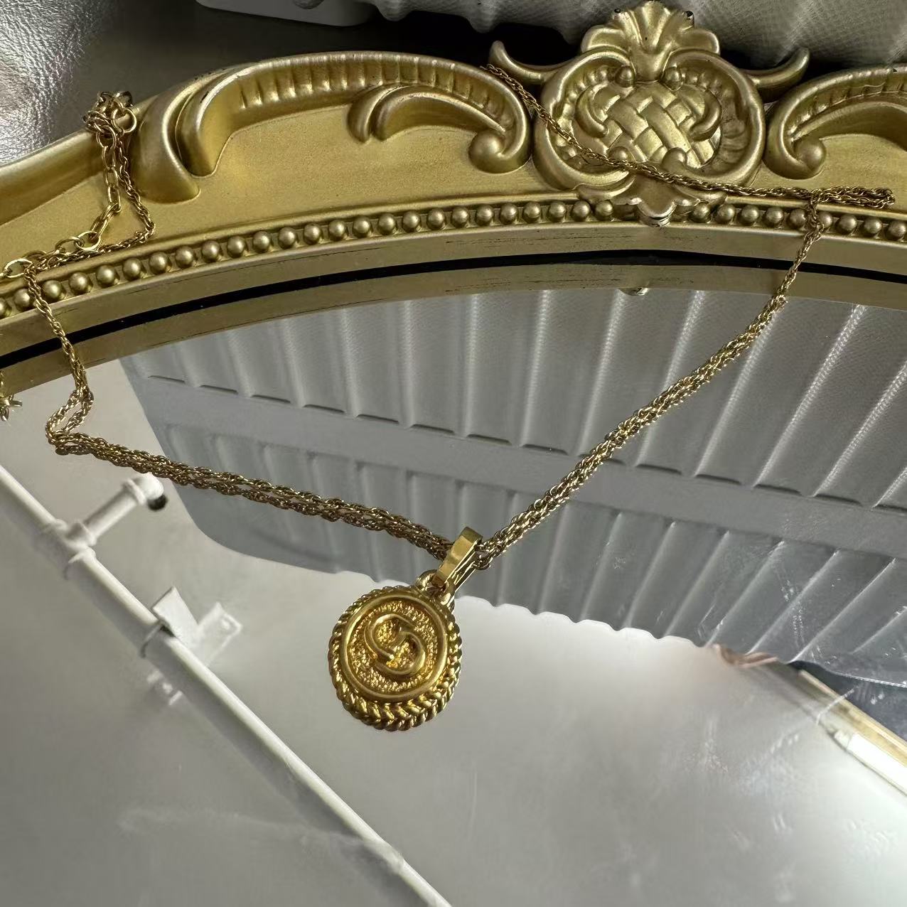 95新 DIOR/迪奥 乱乱子中古/项链/95008