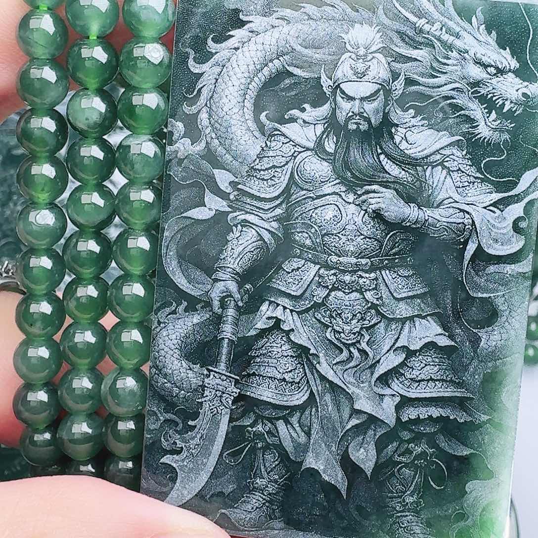 翡翠未镶嵌颈饰111