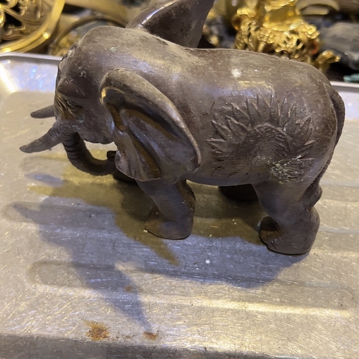 黄铜摆件，文房工艺品摆件