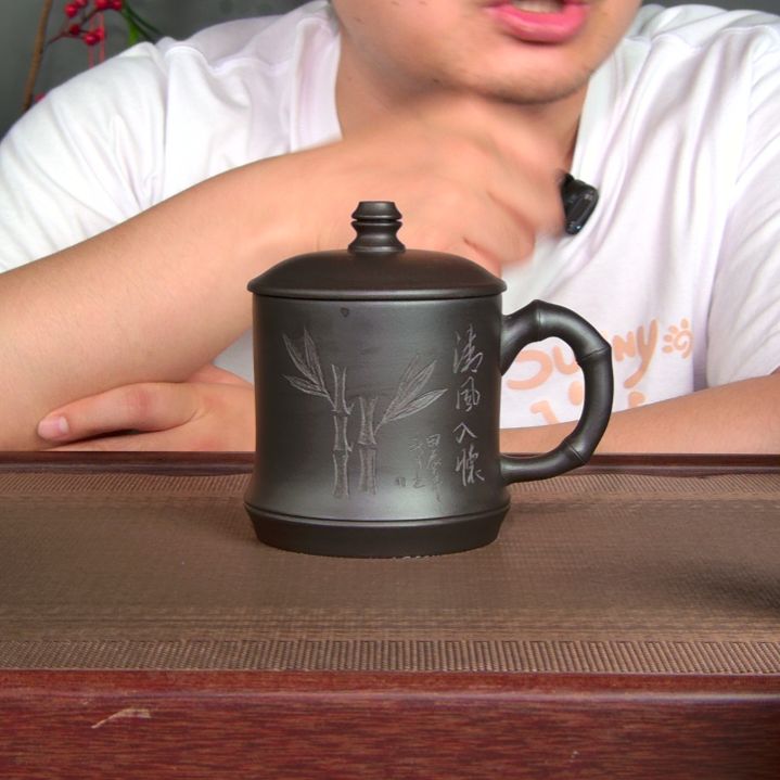 茶杯紫砂高货放漏