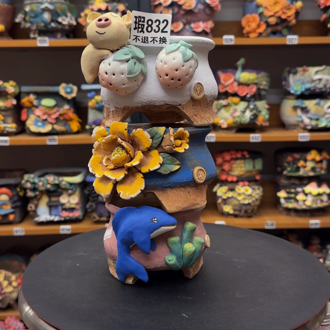 【闪购商品】粗陶手捏