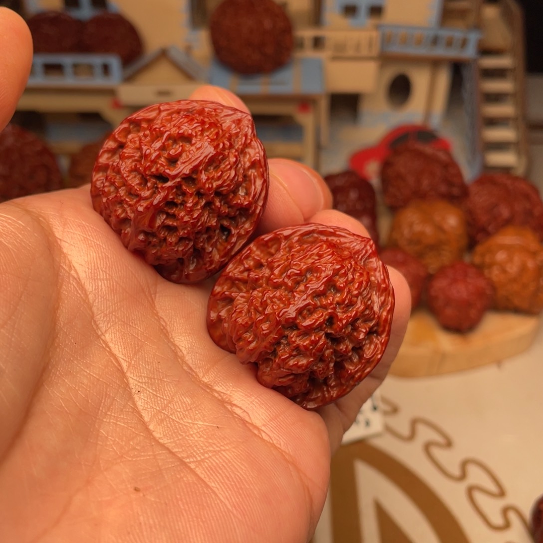 铭***生文玩核桃满天星小