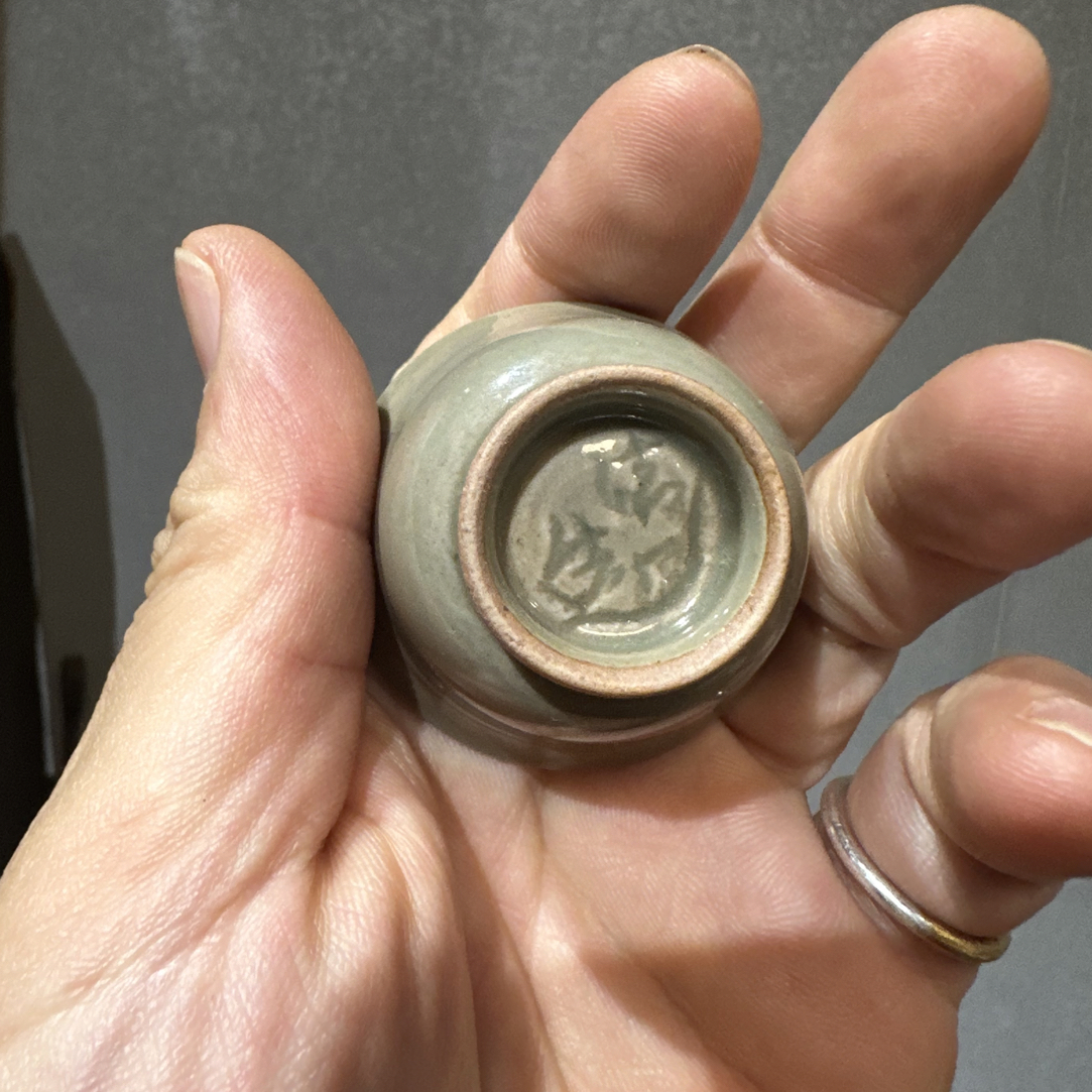 瑕疵，清风与平精工手做，青釉