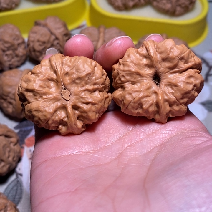 文玩核桃把件平**.蛙蛙35