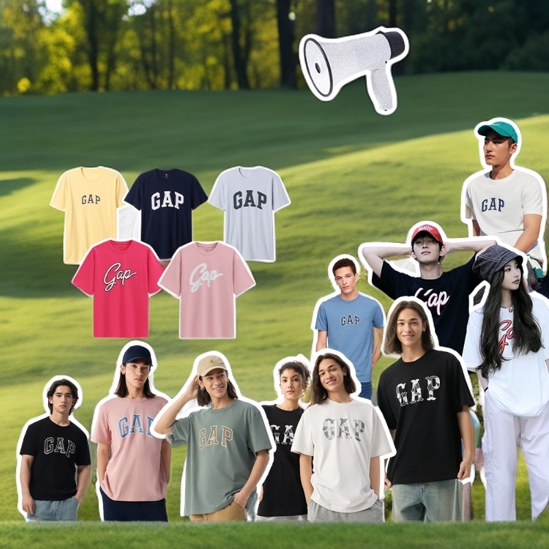 【89爆款T恤合集】Gap恋夏风2025短袖宽松毕业季经典百搭潮流T恤
