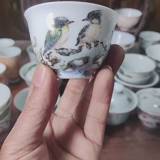戴玉衡手绘陶瓷艺术杯子