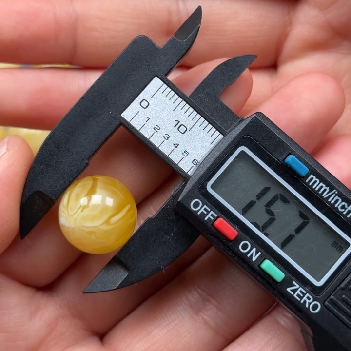 未镶嵌琥珀珠宝奇石念*俄料妖花溶洞单珠