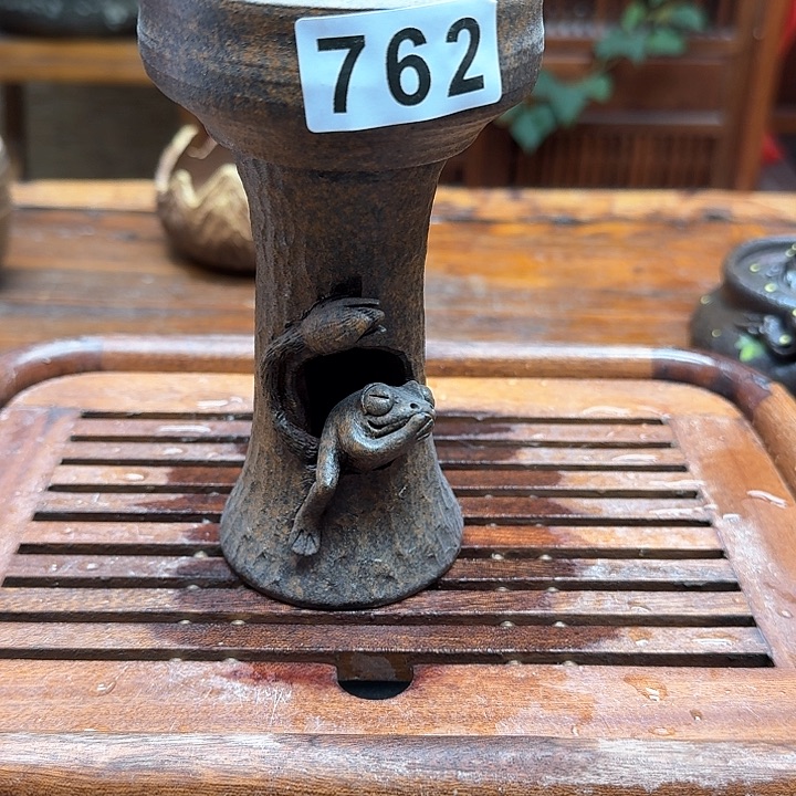 纯手工制作粗陶茶具